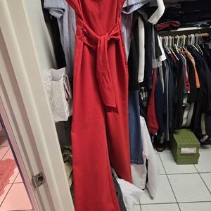Likely red jumpsuit